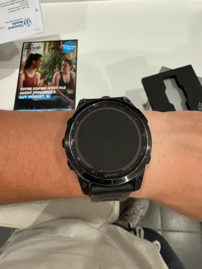 Garmin Fenix 7 Sapphire Solar bike de segunda mano — imagen 2 de 3