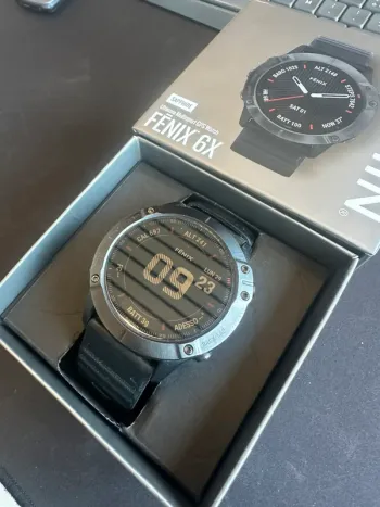 Garmin fenix 6x pro sapphire bike de segunda mano