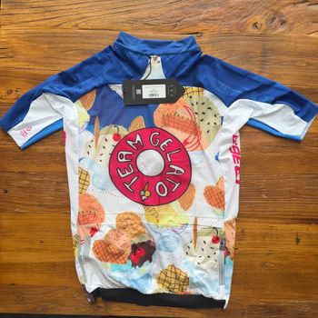 Used Q36.5 Gregarius Pro Team Gelato Jersey L// NEW!! 50% OFF!! 2026 bike — image 2 of 2