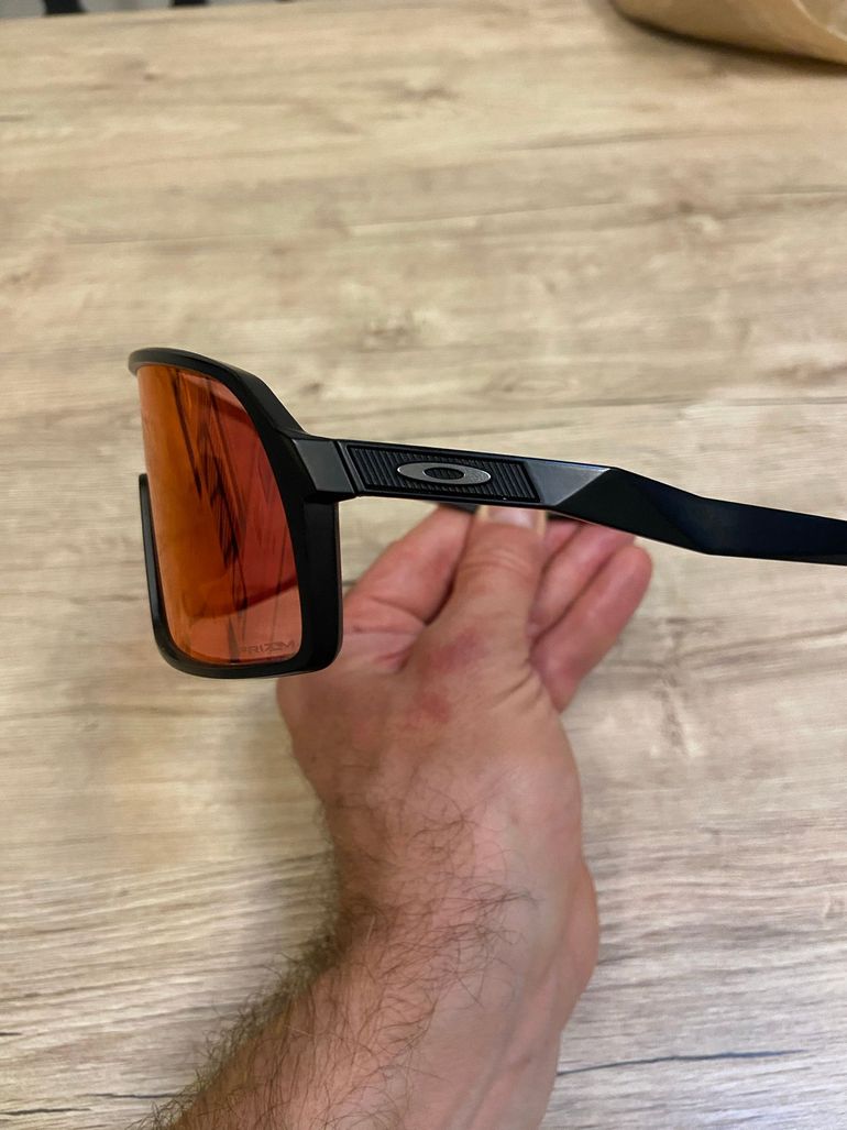Used Oakley Sutro S Prizm Trail Torch Glasses bike — image 3 of 3