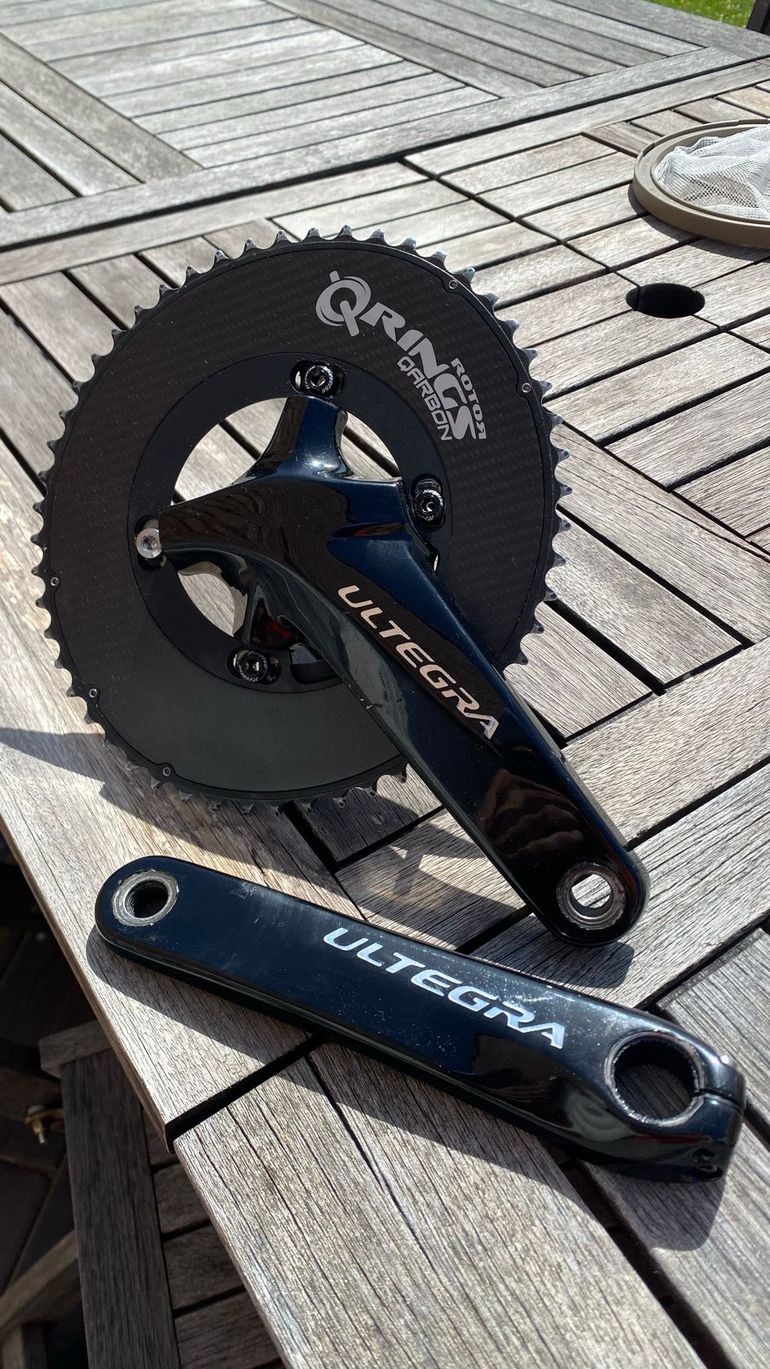Used Rotor Qrings Qarbon 53/38 bike — image 1 of 2