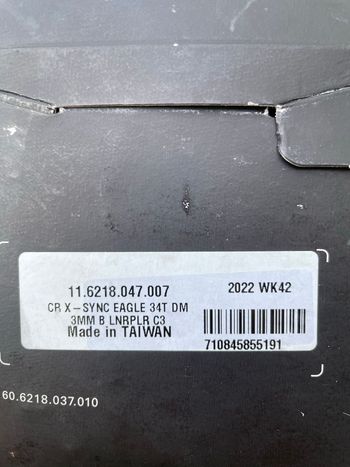 Sram Eagle Chainring 34t 2026 bike usato — immagine 3 di 3