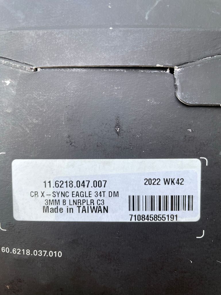 Sram Eagle Chainring 34t 2026 bike usato — immagine 3 di 3