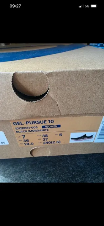 Used Asics Gel Pursue 10 bike — image 6 of 8