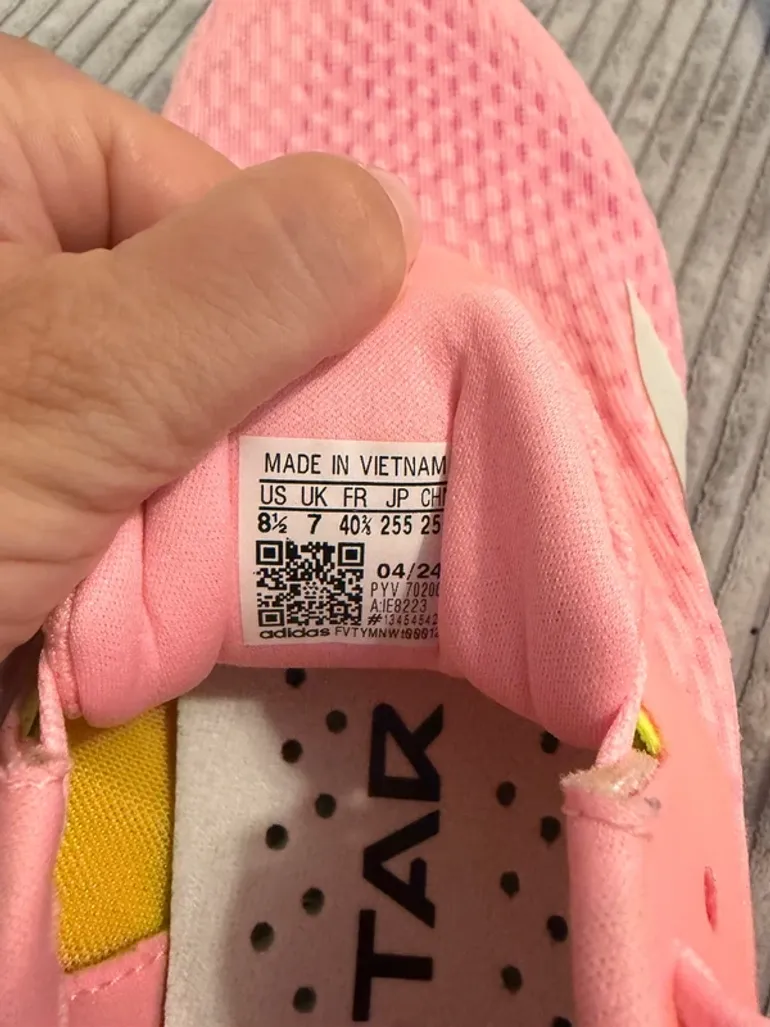 Brugt Adidas Laufschuh Gr. 40 2/3 bike — billede 4 af 4