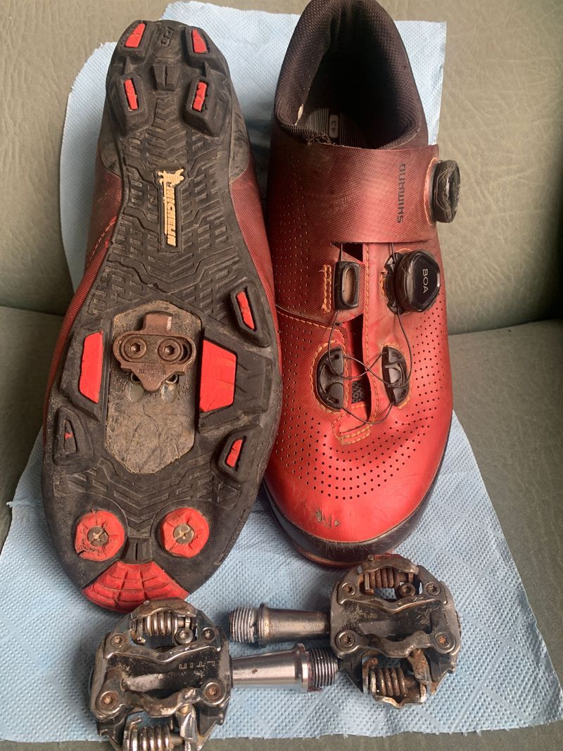 Shimano XC7 Cycling Shoes usato