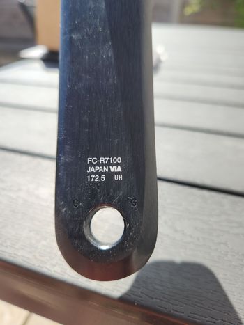Used Shimano 105 R7100 Crank 2026 bike — image 2 of 3