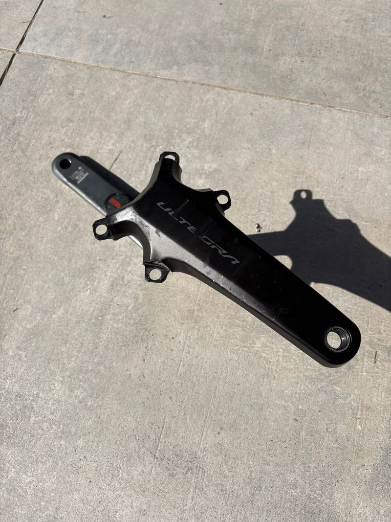 Used Shimano Ultegra R8000 Crankset with Powermeter 2025 Drivetrain & Pedals