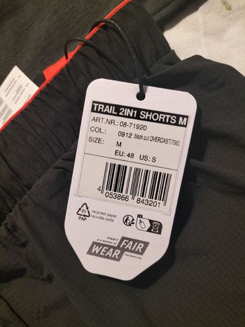 Použité Dynafit Trail t shirt +Trail 2in1 shorts 2026 bike — obrázek 3 z 6