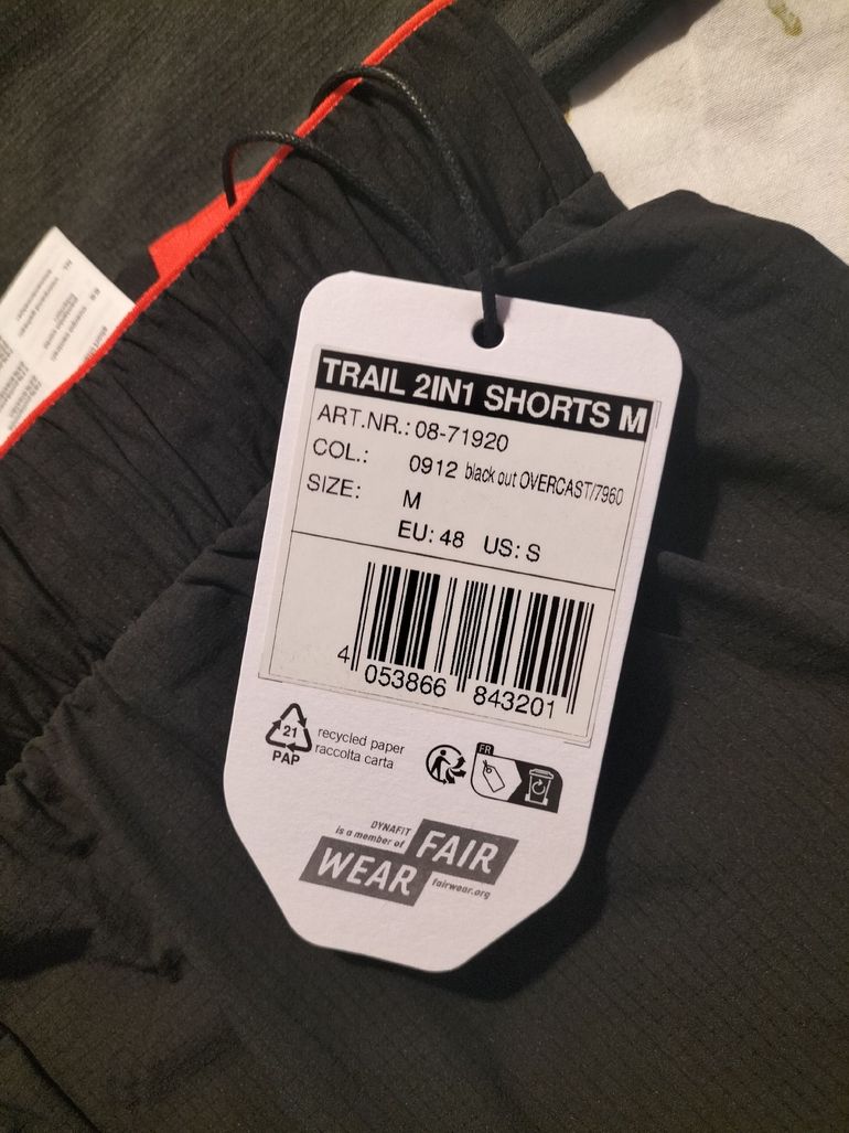 Použité Dynafit Trail t shirt +Trail 2in1 shorts 2026 bike — obrázek 3 z 6