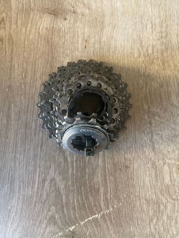 Brugt Shimano Dura-Ace 10-speed Cassette Drivetrain & Pedals