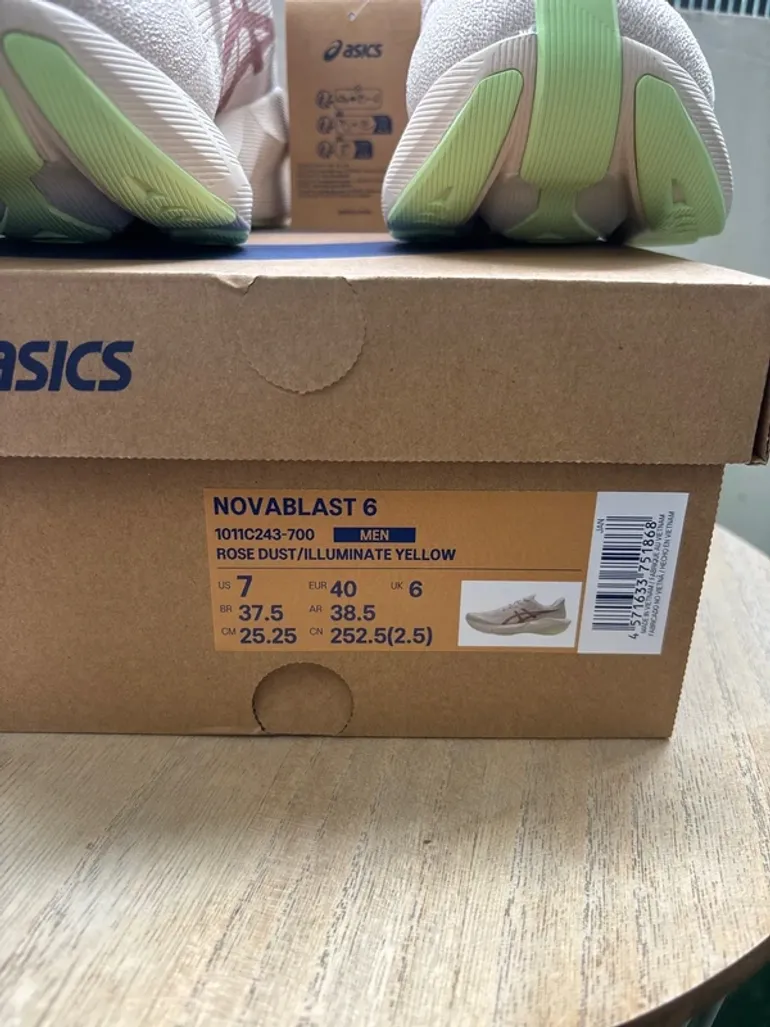Brugt Asics Novablast 6 bike — billede 9 af 12