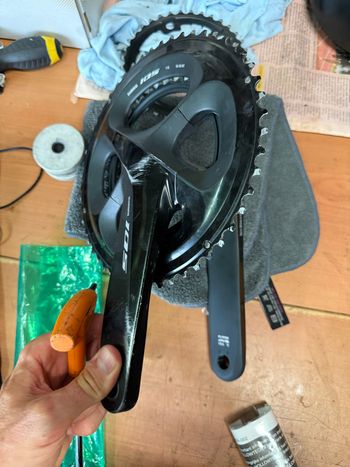 Used Shimano 105 R7000 Crankset 2023 bike — image 3 of 5