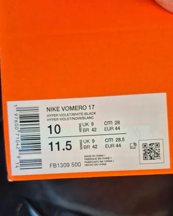 Nike Vomero 17 bike d'occasion — image 5 sur 5