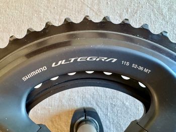 Used Shimano Ultegra R8000 175 52 36 Cranks bike — image 3 of 4