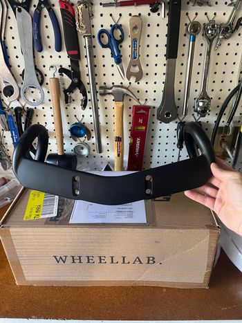 Used WheelLab V-Wing Carbon Handlebars for Cervelo S5 2025 bike