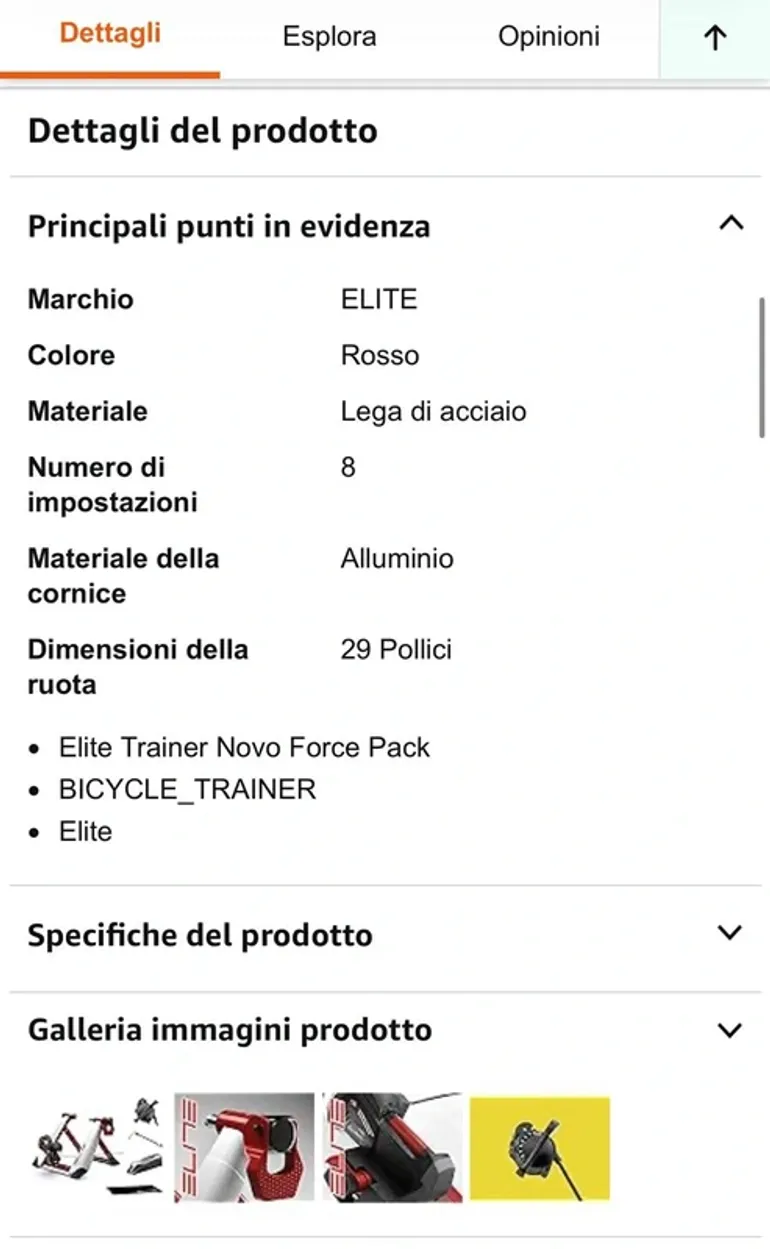 Used Elite Novo Force Pack bike — image 9 of 9