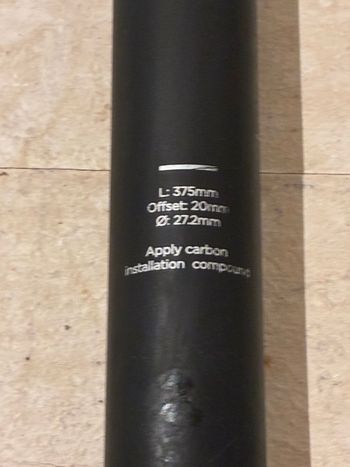 aurum Carbon Seatpost 2023 bike d'occasion — image 3 sur 6