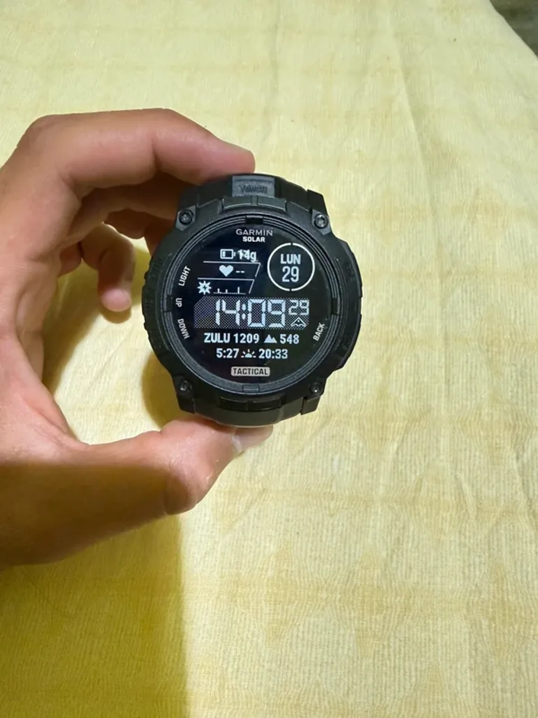 Garmin Instinct 3 Solar-Tactical bike d'occasion — image 2 sur 3