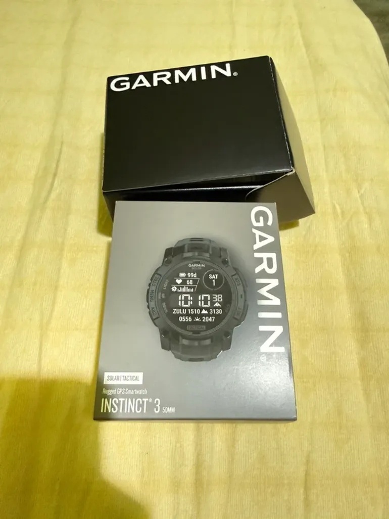 Garmin Instinct 3 Solar-Tactical bike d'occasion — image 1 sur 3