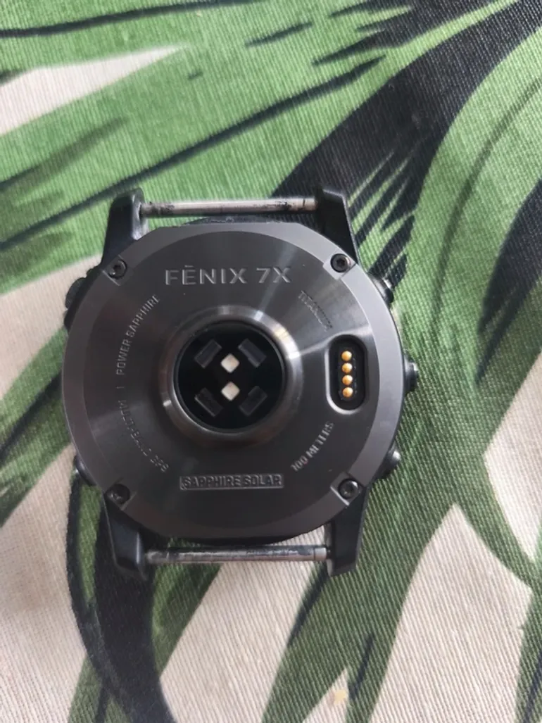 Garmin Fenix 7X Sapphire Solar bike d'occasion — image 4 sur 4