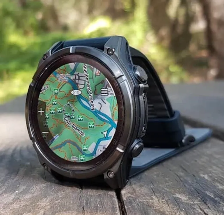 Garmin Fenix 8 Sapphire AMOLED 47mm bike d'occasion — image 7 sur 7