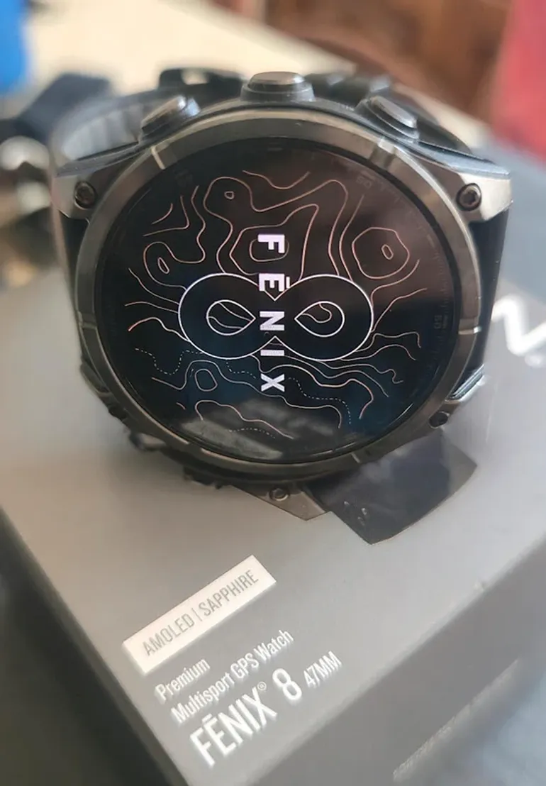 Garmin Fenix 8 Sapphire AMOLED 47mm bike d'occasion — image 4 sur 7
