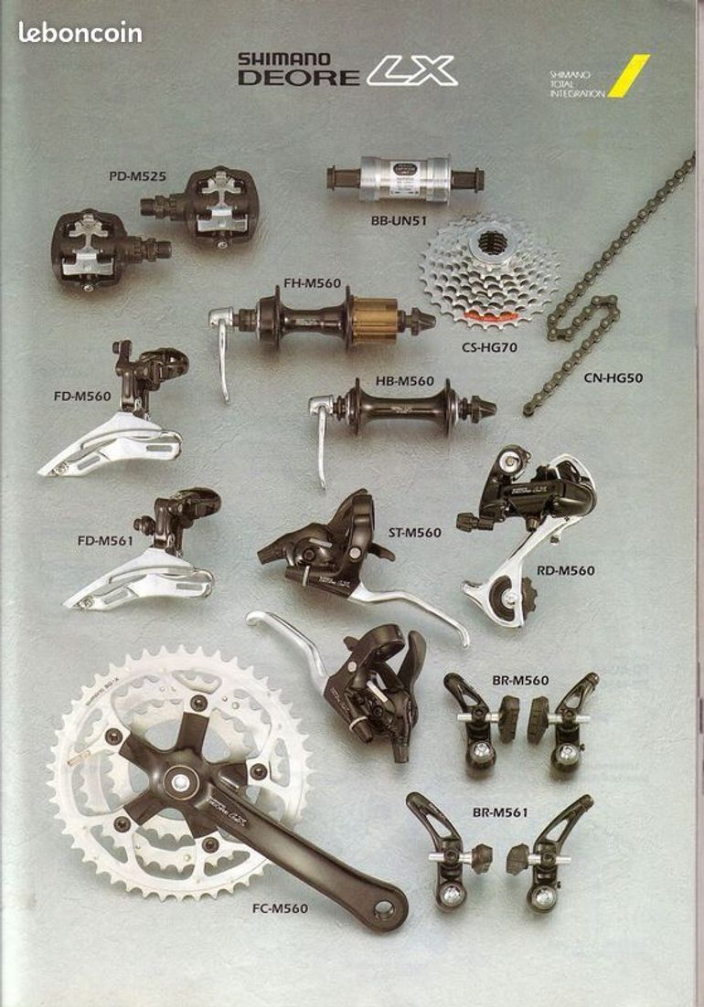 Shimano Deore LX BR-M560 Cantilever Brake 1993 bike d'occasion — image 7 sur 7