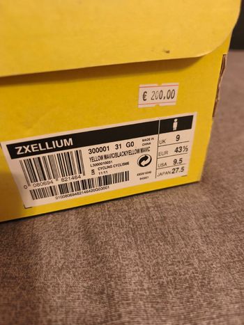 Mavic Zxellium Road Cycling Shoes bike d'occasion — image 10 sur 12