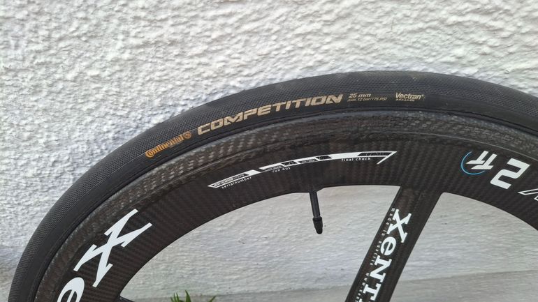 XENTIS Mark 2 TT Carbon Tubular Wheelset bike d'occasion — image 3 sur 7
