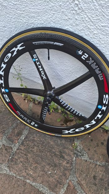 XENTIS Mark 2 TT Carbon Tubular Wheelset bike d'occasion — image 6 sur 7