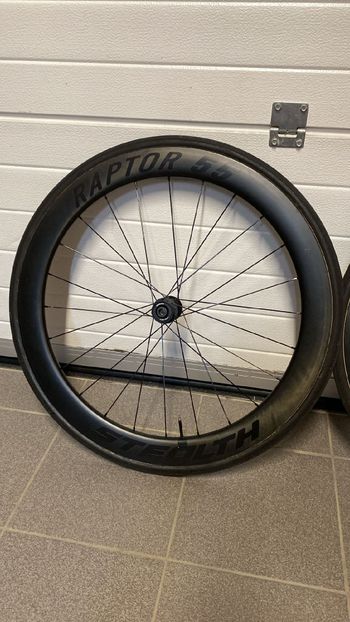 Used Stealth Carbon Wheels 55mm 2025 bike