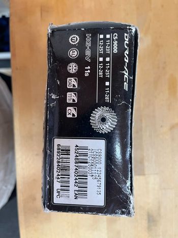 Shimano Dura-Ace CS-9000 11-speed Cassette 11-25 bike de segunda mano — imagen 3 de 3