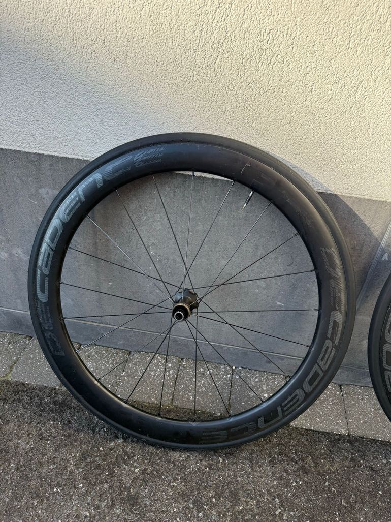 Used Cadence Carbon tubular wheelset disc bike — image 6 of 6
