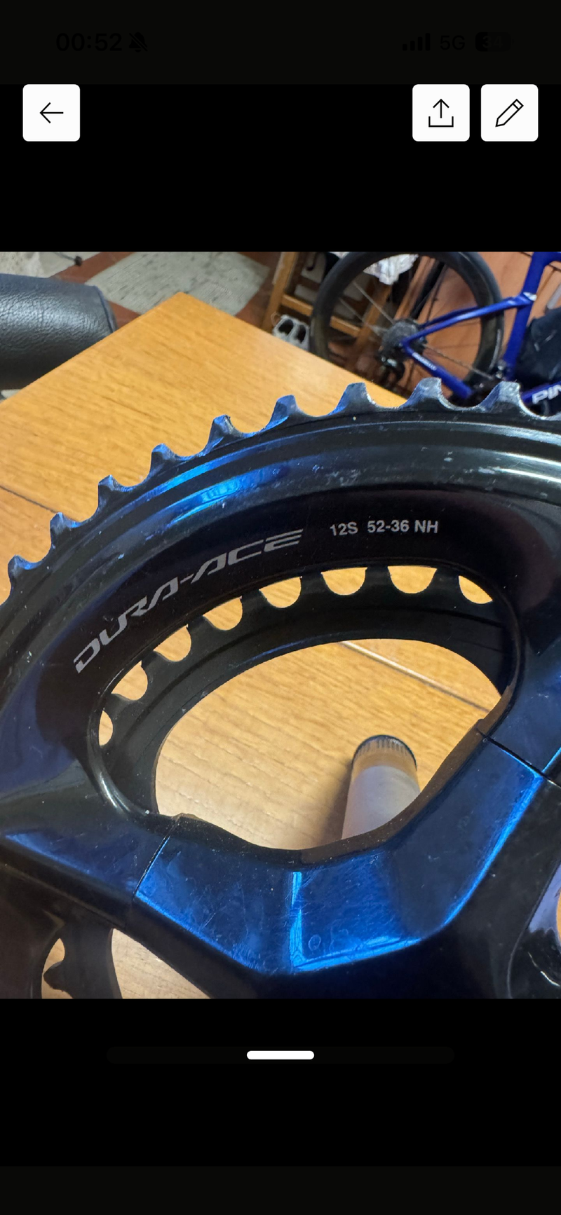 Shimano dure ace 2025 bike de segunda mano — imagen 3 de 4