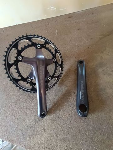 Shimano Ultegra Double Plateau Drivetrain & Pedals usato