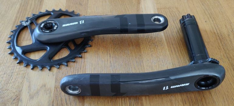 Used Sram X1 Carbon Crankset 2025 bike — image 1 of 4