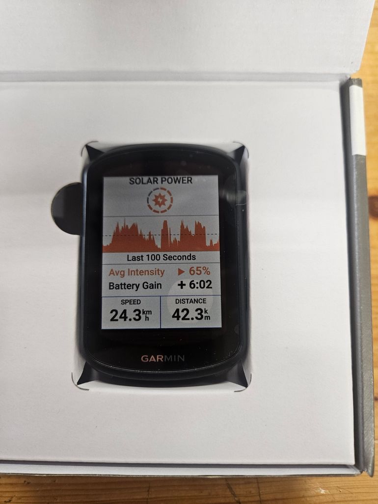 Garmin Edge 840 Solar GPS Cycling Computer bike d'occasion — image 2 sur 3