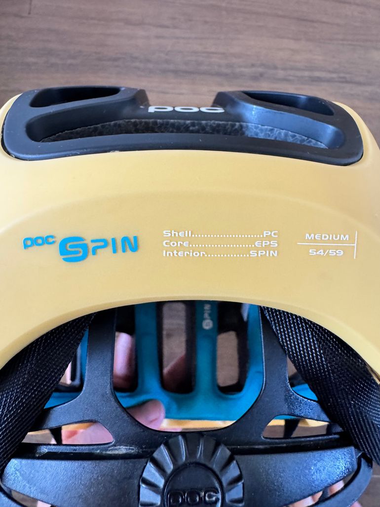 Used POC Ventral Air SPIN Road Cycling Helmet M 54–59 cm 2024 bike — image 4 of 5