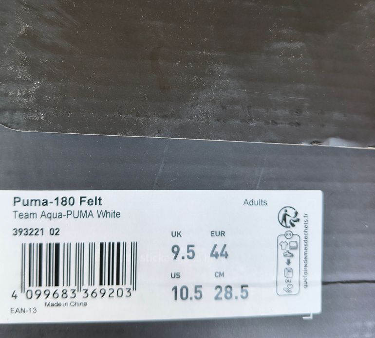 Used Puma 180 Reflect Uomo Viola/Nero Tg 44 bike — image 5 of 6