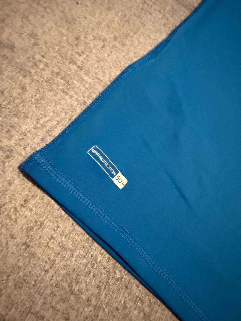 Używany Quiksilver Rashguard Langarm Blau/Grau XL bike — zdjęcie 5 z 9