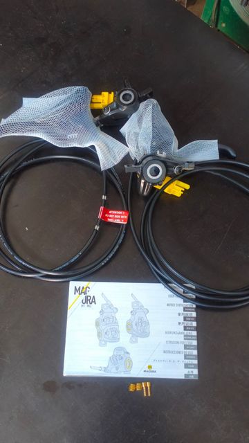 Gebrauchtes Magura MT4 Lever Set Brakes