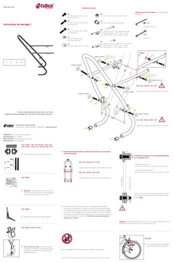 Tubus Porte bagage avant bike d'occasion — image 6 sur 6