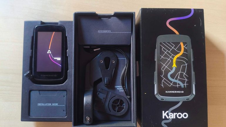 Used Hammerhead Karoo 3 GPS Cycling Computer 2024 bike — image 1 of 9