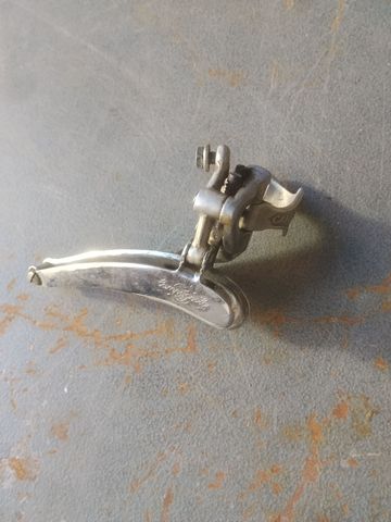 Gebrauchtes Campagnolo Nuovo Record Front Derailleur Drivetrain & Pedals