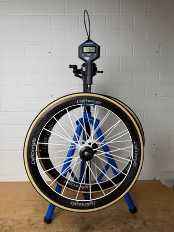 Lightweight Standard 3, Special White Edition 20/20, 11fach Shimano, Tubular bike d'occasion — image 5 sur 19