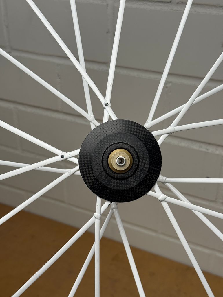 Lightweight Standard 3, Special White Edition 20/20, 11fach Shimano, Tubular bike d'occasion — image 11 sur 19