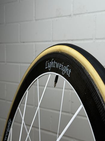 Lightweight Standard 3, Special White Edition 20/20, 11fach Shimano, Tubular bike d'occasion — image 10 sur 19