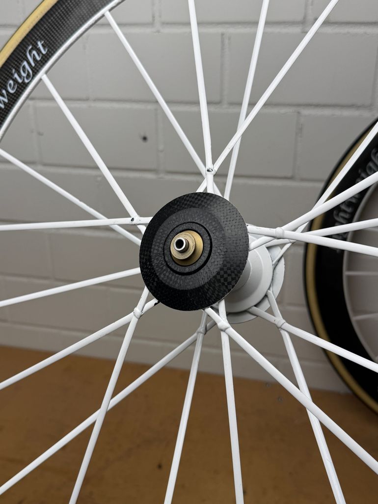 Lightweight Standard 3, Special White Edition 20/20, 11fach Shimano, Tubular bike d'occasion — image 13 sur 19