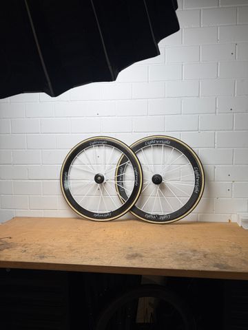 Gebrauchtes Lightweight Standard 3, Special White Edition 20/20, 11fach Shimano, Tubular Wheels